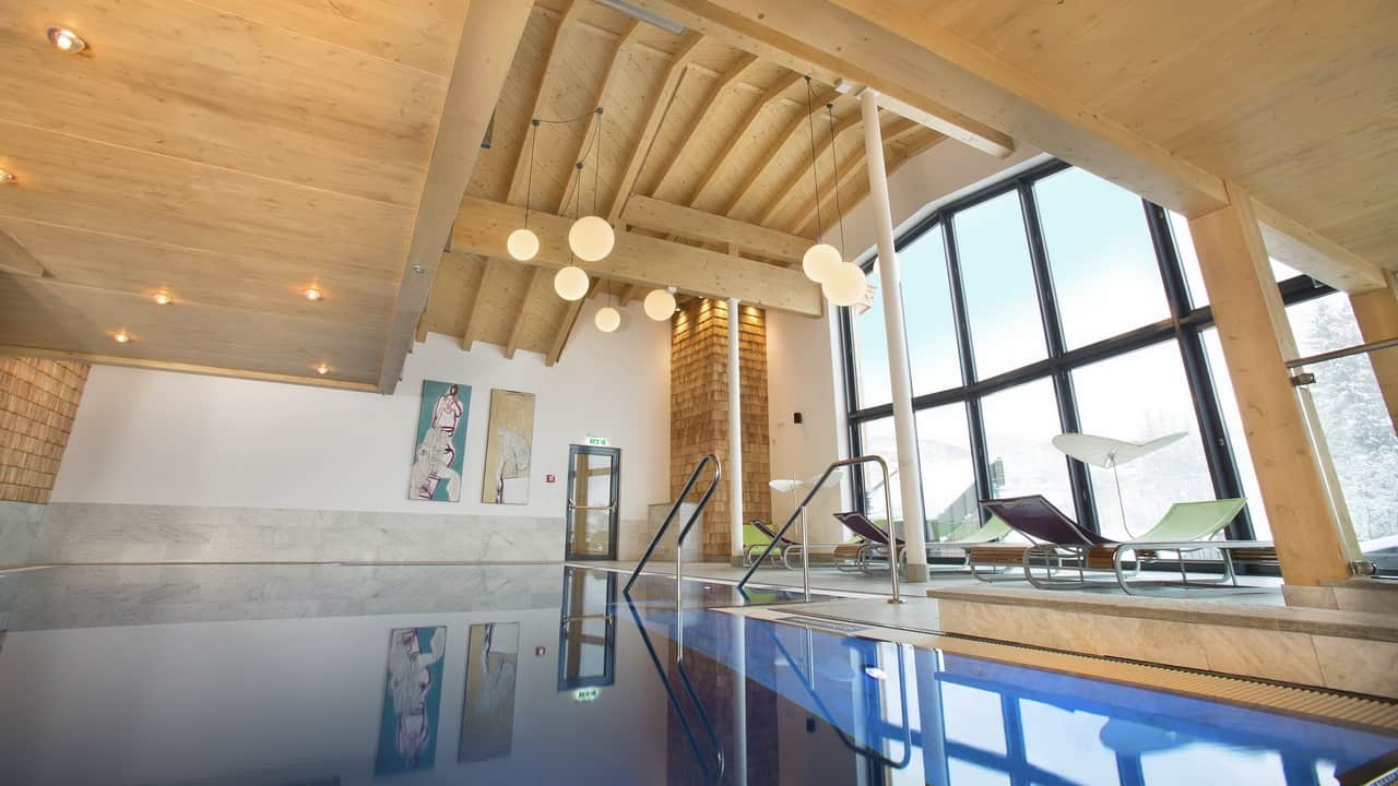 Glemmtalerhof swimmingpool Semester i Österrike