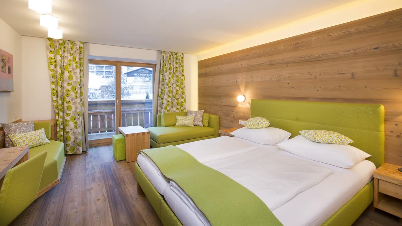 Boende hotel dubbelrum Glemmtalerhof Hinterglemm