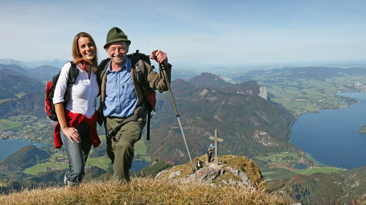 Vandra på Schafberg - semester cykelsemester i Österrike