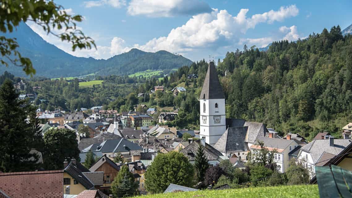 Bad Aussee Salzkammergut Semester i Österrike