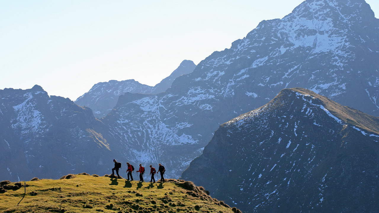 Hochgolling vandring semester i Österrike