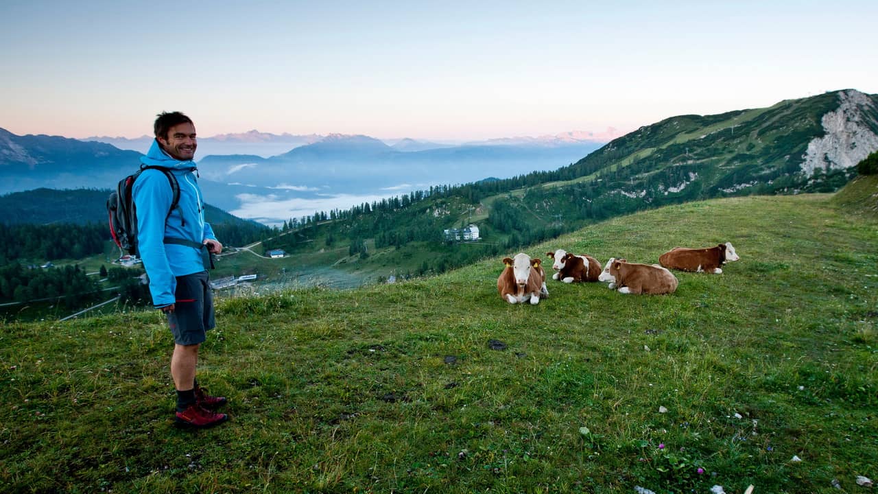 Vandra vid Dachstein