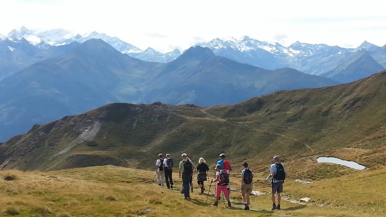 Vandringsresor vandringsresa Vandring med guide Saalbach Hinterglemm © Austria Travel - Rusner