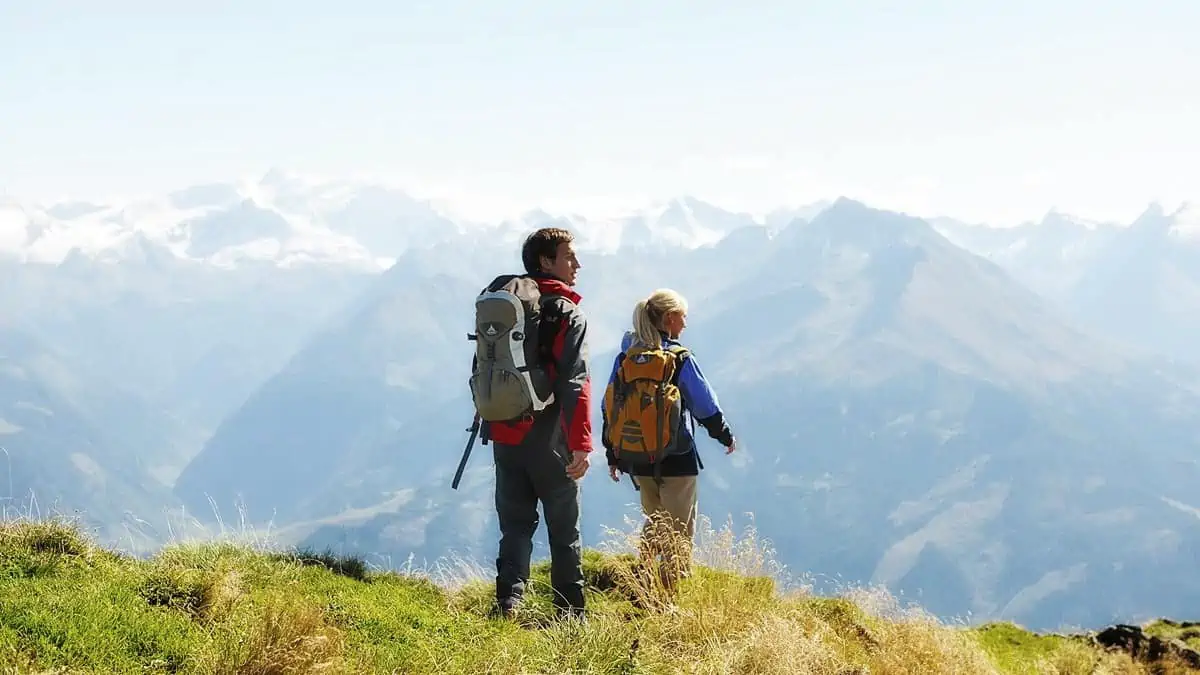 Vandra till Saalbach Hinterglemm Semester i Österrike