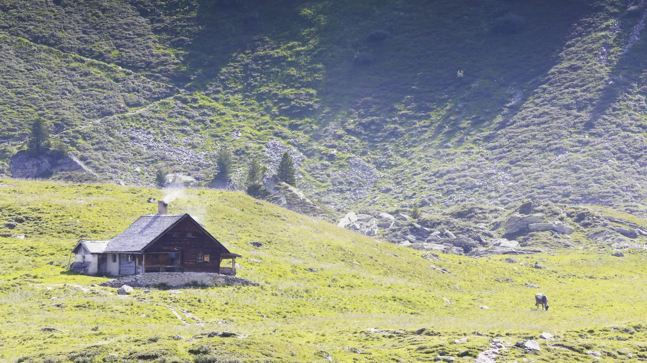 Alpstuga i Zillertal Semester i Österrike