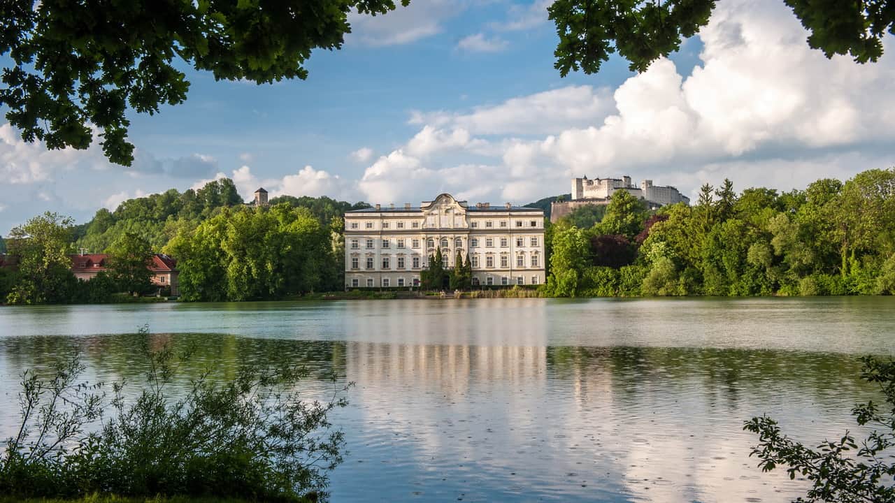 Schloss Leopoldskron Salzburg SOM Sound of music Von Trapps