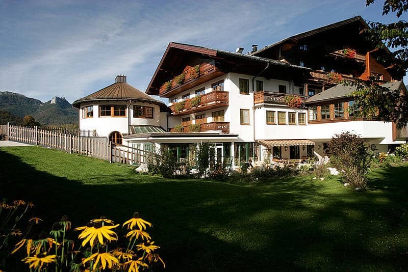Hotel Bergrose i Strobl vid Wolfgangsee
