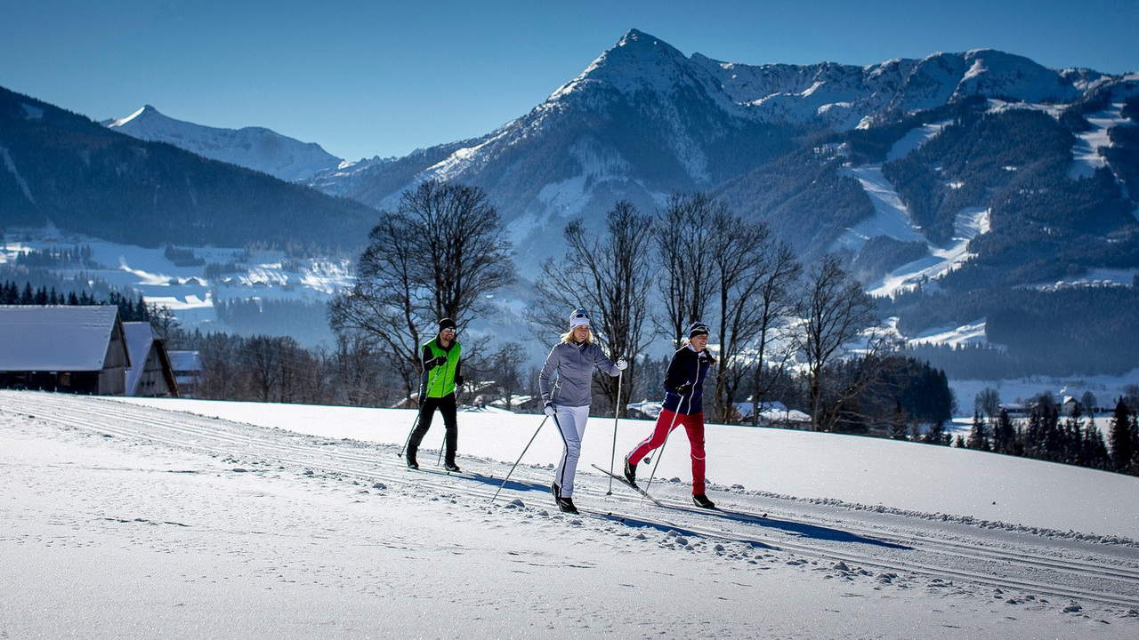Längdskidåkning vid Dachstein Salzkammergut