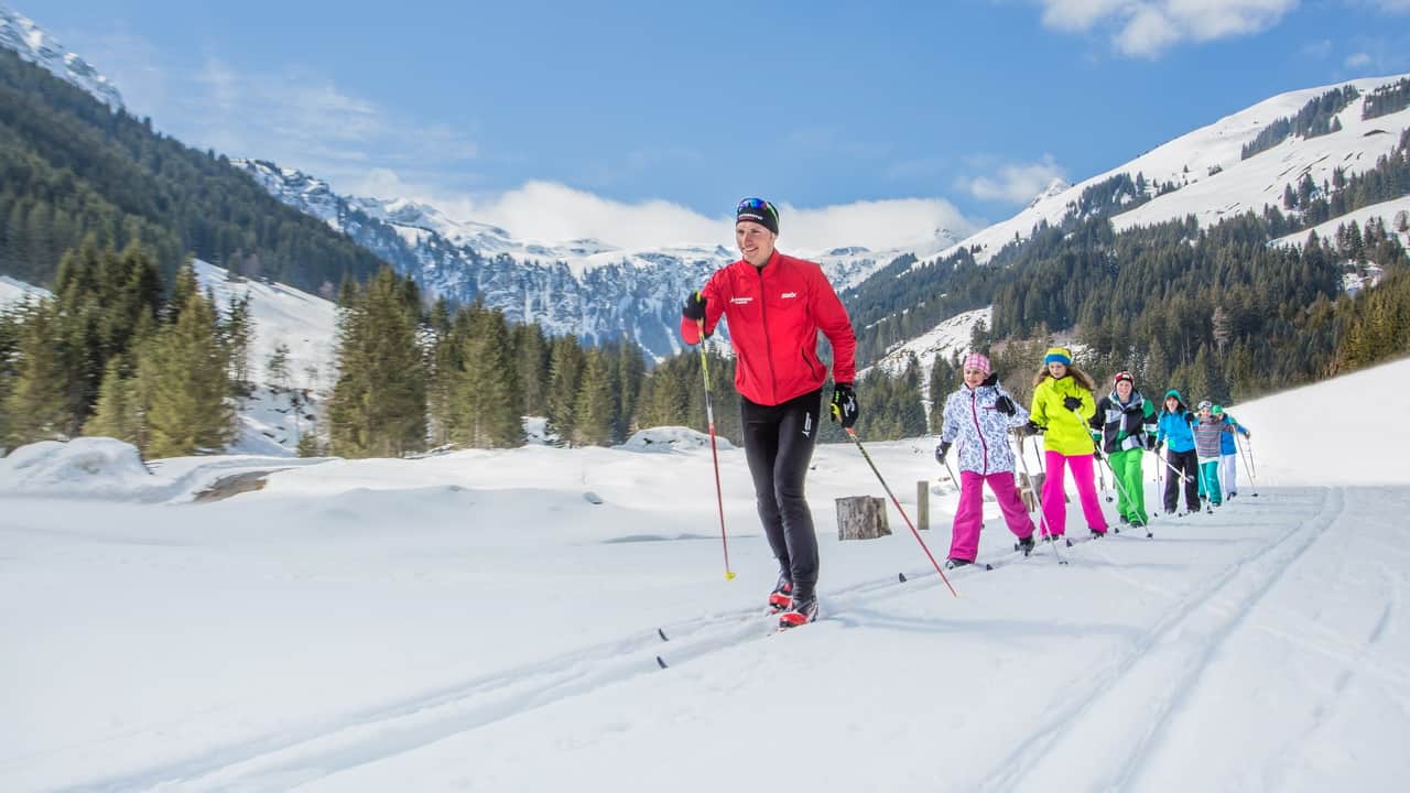 längdåkning Salzburgerland i Österrike