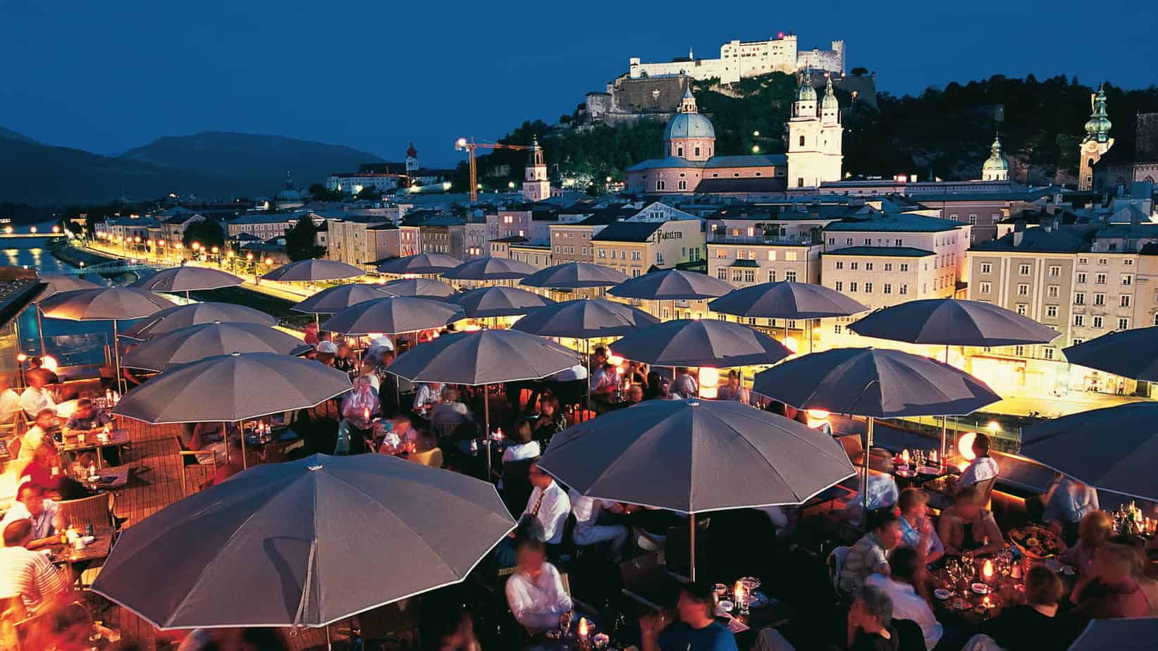 Salzburg mingel mat kväll
