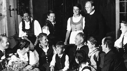 Den äkta familjen von Trapp Sound of Music Salzburg