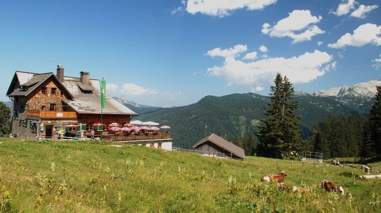 Gablonzerhütte Zwieselalm Semester i Gosau