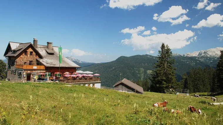 Gablonzerhütte Zwieselalm Semester i Gosau