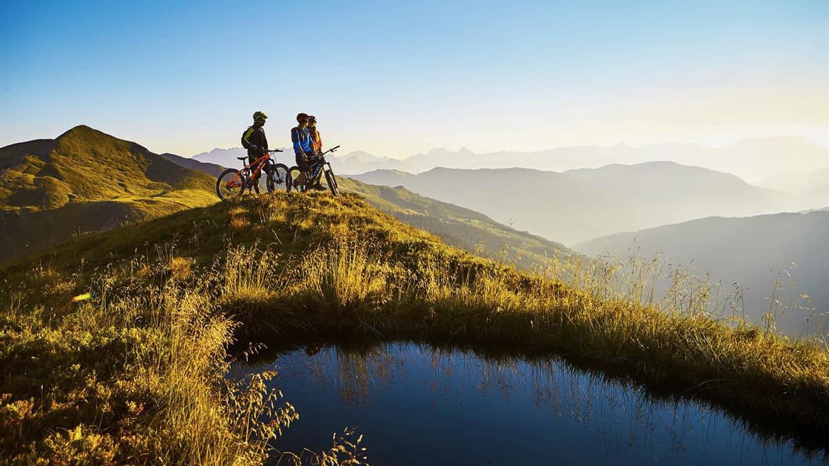 Biking i Saalbach Hinterglemm