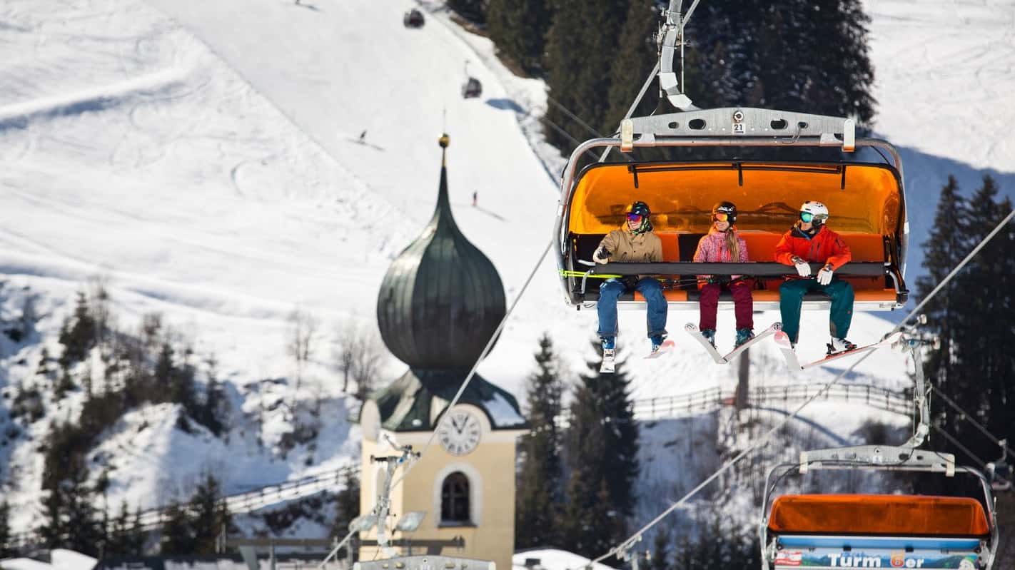 Lift Saalbach Hinterglemm Leogang skidsemester