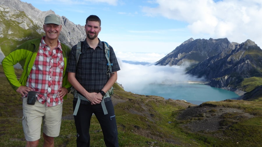 Alpin vandring 2018 i regionerna Rätikon och Silvretta