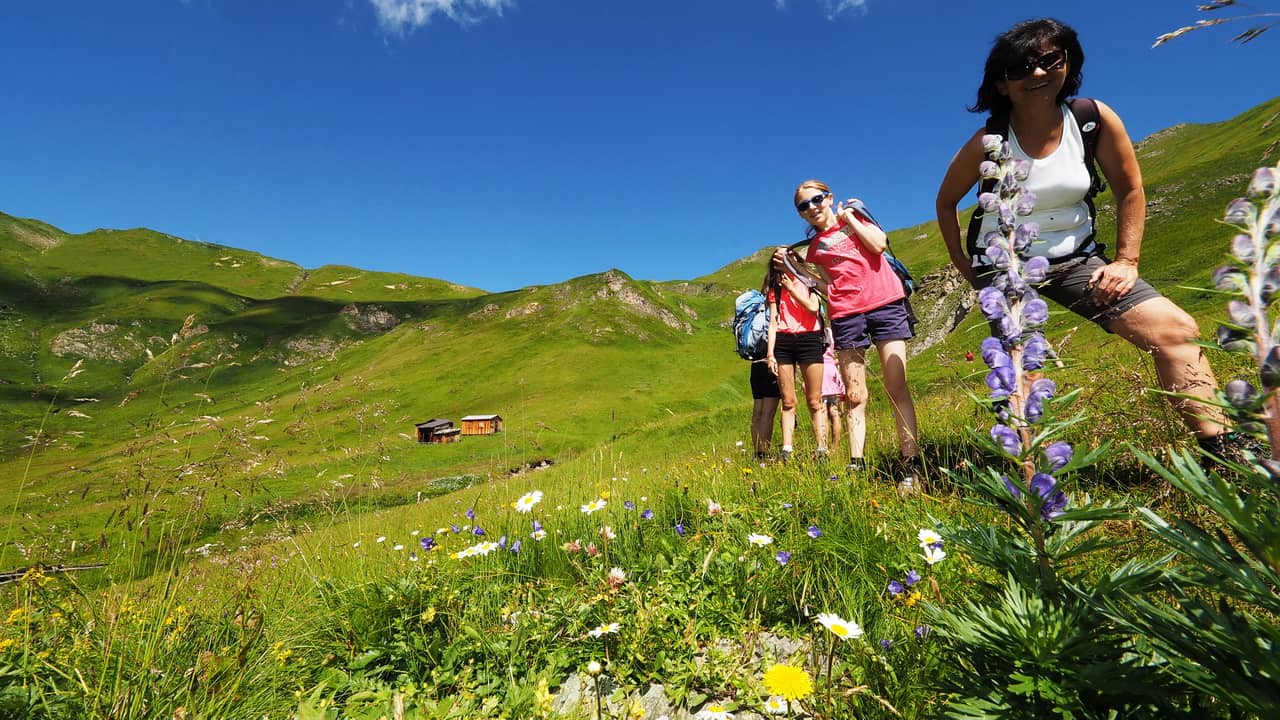 Vandring med guide i Ischgl