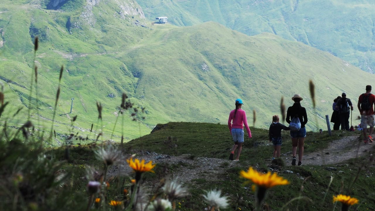 Vandringsgrupp med guide Ischgl
