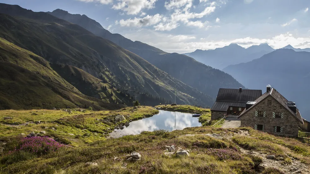 Bergsjöar och härlig utsikt Ischgl