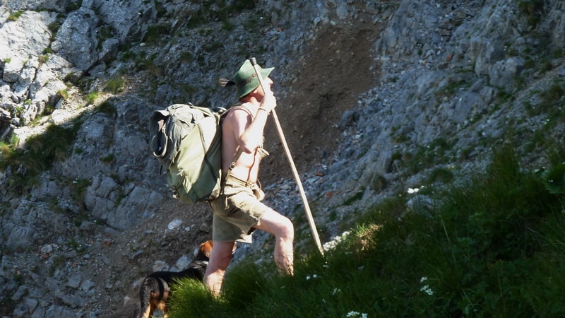 Somliga vandrar "retro-style" med gamla ryggsäckar © Austria Travel - Rusner Somliga vandrar "retro-style" med gamla ryggsäckar © Austria Travel - Rusner