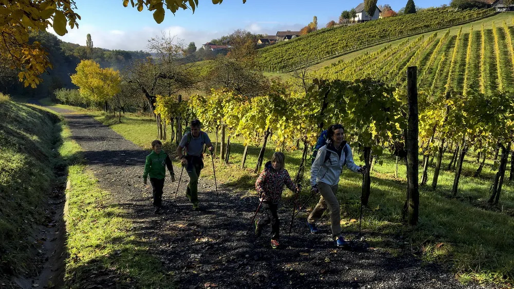 Vandring vulkanland Österrike
