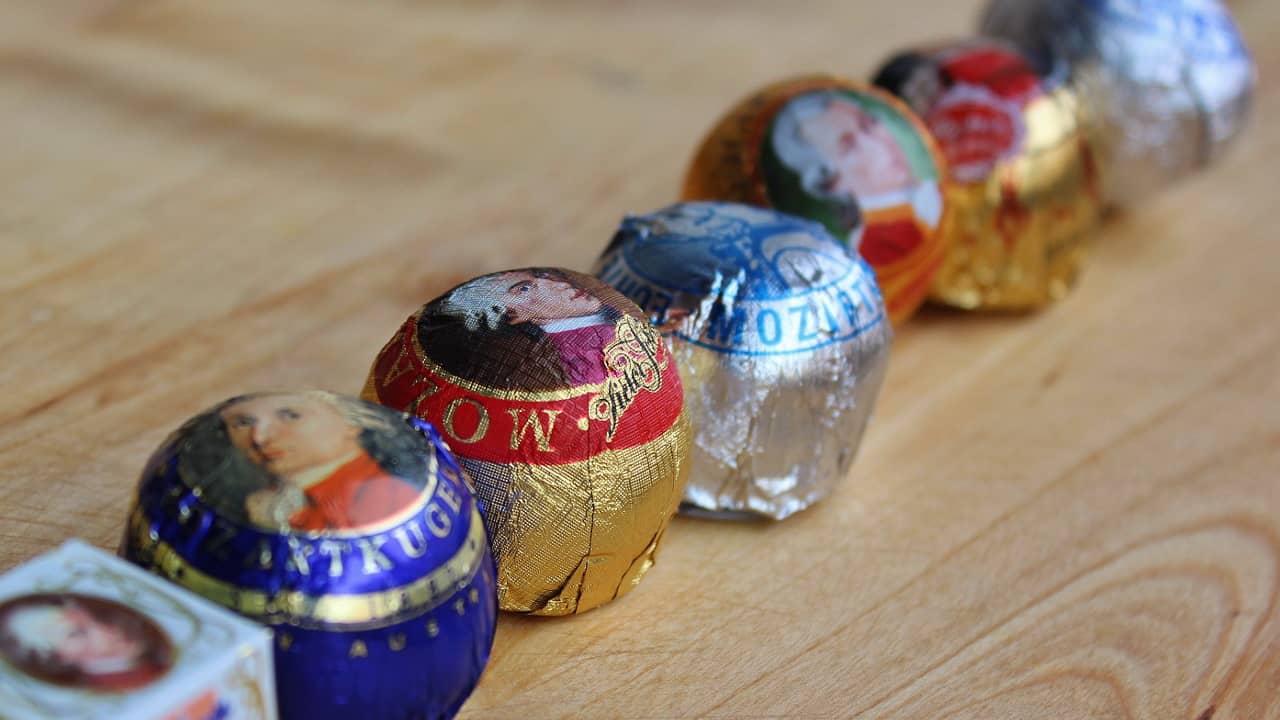 Mozartkulor från Salzburg