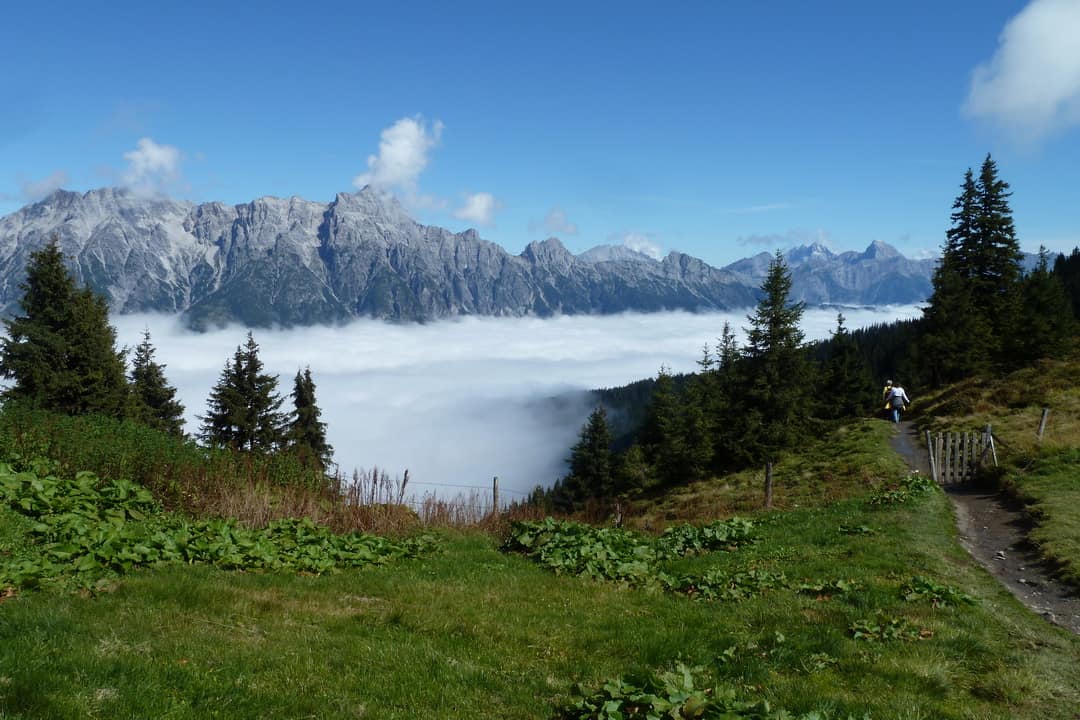 Leoganger steinberge vandringsled Hinterglemm Saalbach