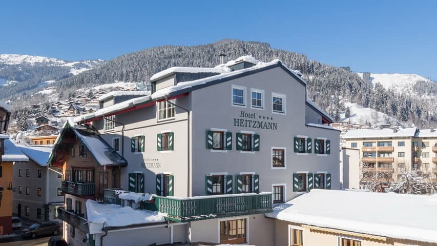 Hotel Heitzmann - Med vy över bergen Skidsemester i Zell am See med Austria Travel - Hotel Heitzmann