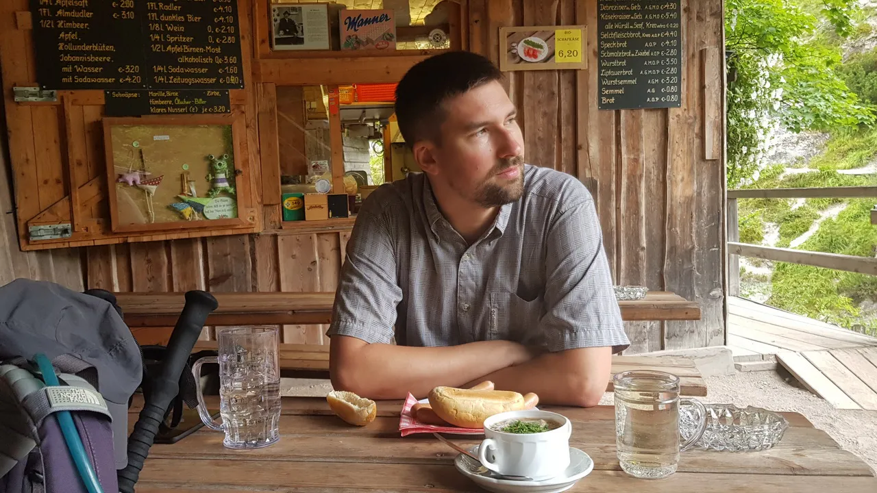 Christian Rusner vandring Ötscherhias Ötschergräben