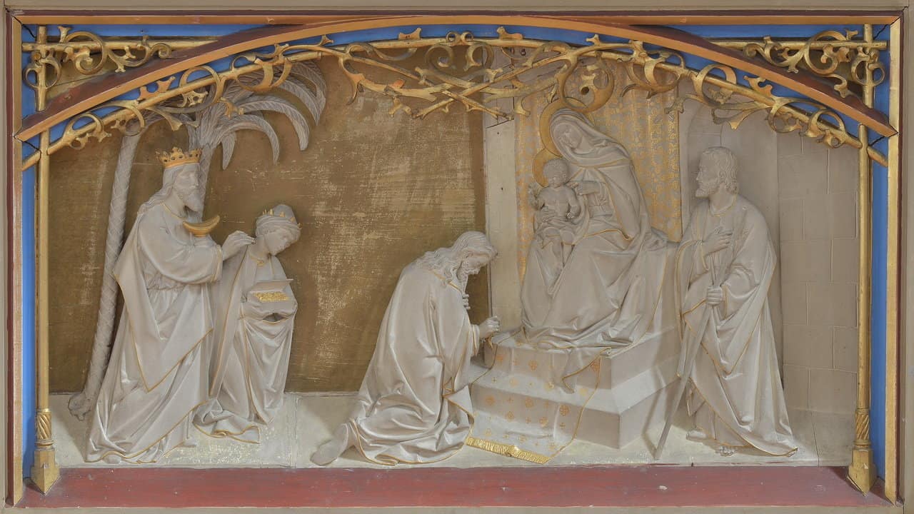 6 januar trettondagen heilige drei könige Liebfrauenkirche i Säben_Marienkapelle_Altar