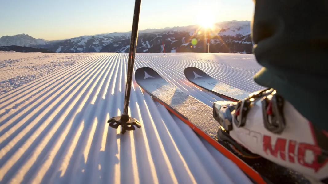 Perfekt åk i Saalbach Hinterglemm