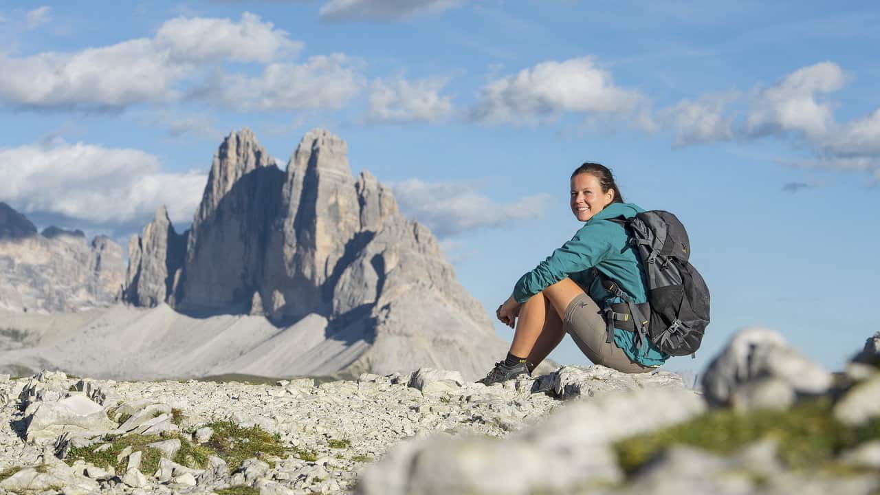 Vandra i Dolomiternas naturparker - Härlig vy