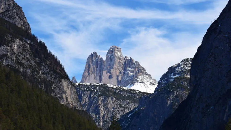 Drei Zinnen Dolomiterna cykel Venedig