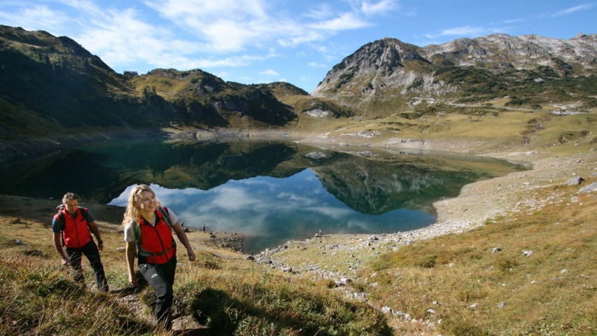 Vandring Lechweg Formarinsee Formarinsjön