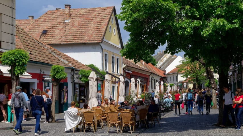 Szentendre cykelresa Donau