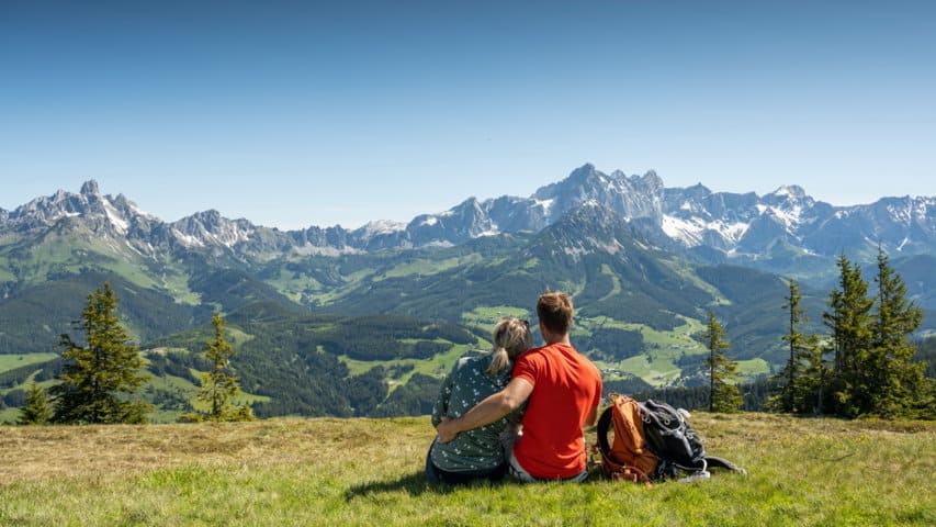 Fäbodvandring Salzburg