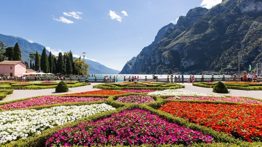 Vandring Meran Riva del Garda Gardasjön