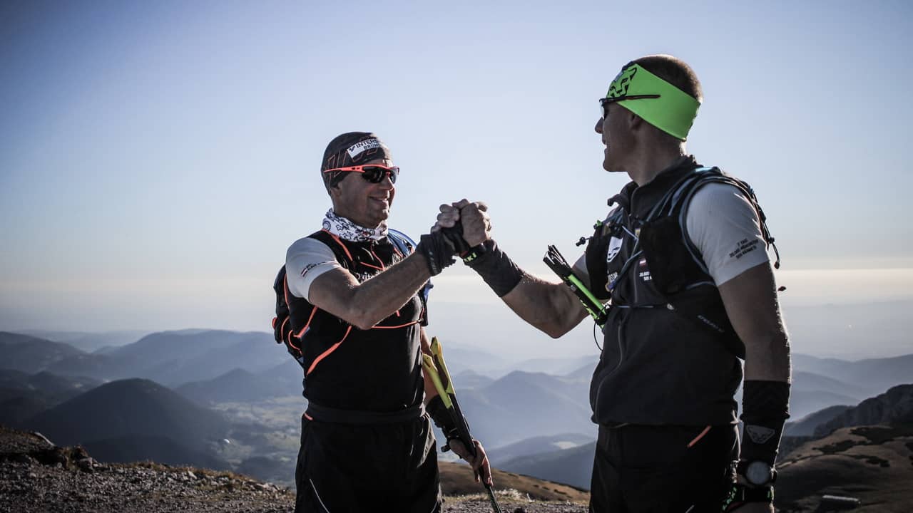 Trail running Dachstein