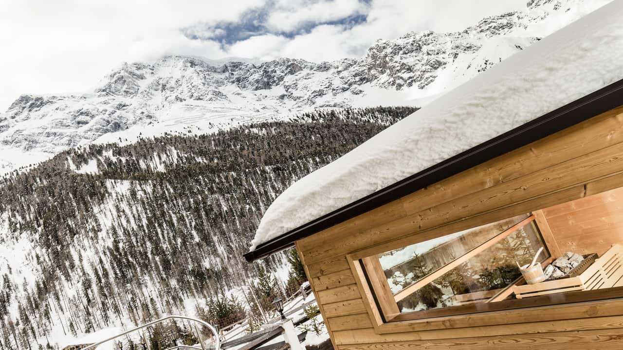 Hotel Paradies - Utsikt bubbelpool