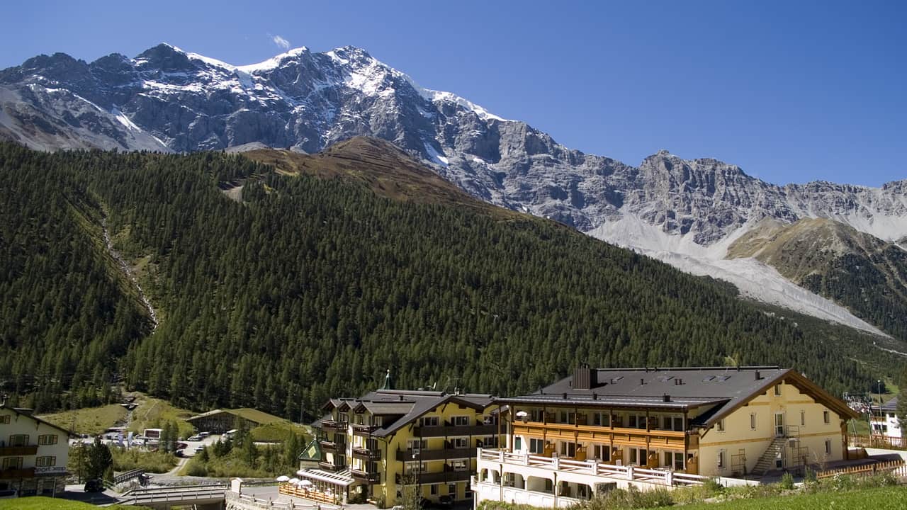 Hotel Paradies i Sulden/Solda Ortler