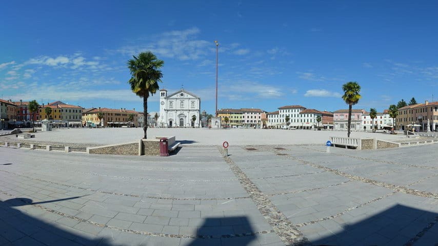 Cykling Grado Palmanova piazza