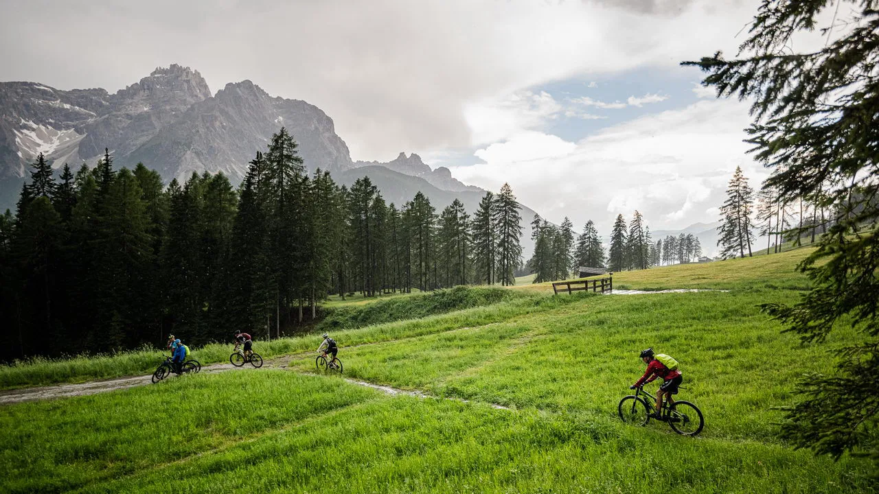MTB i Dolomiterna