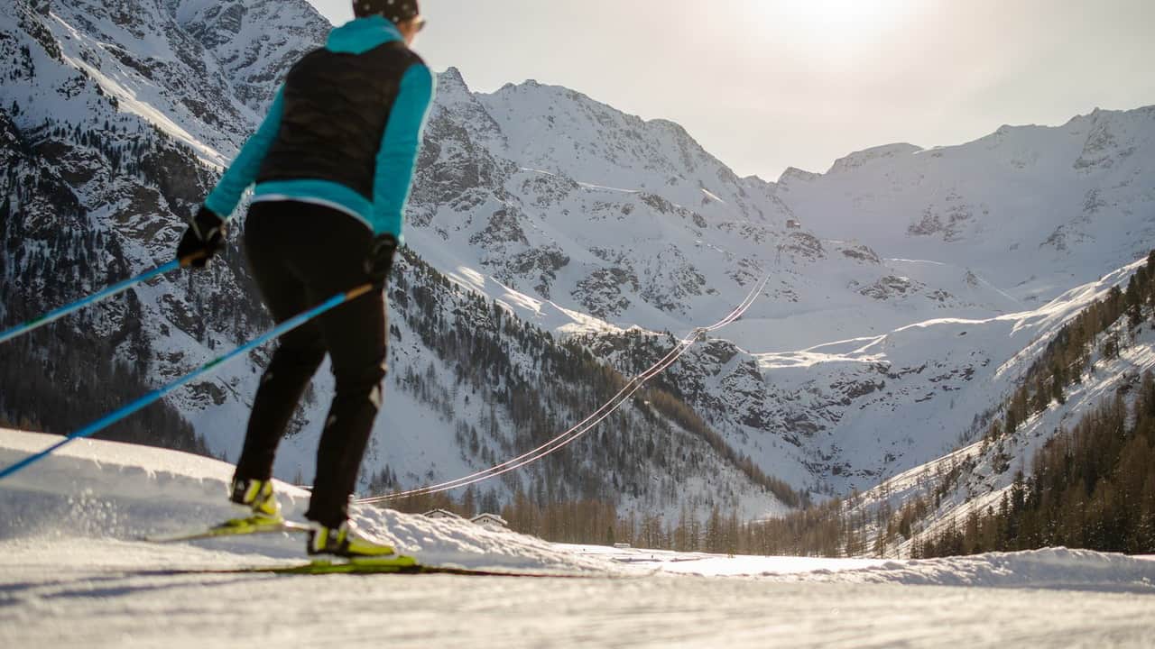 Längskidor Ortler Sulden skidsemester