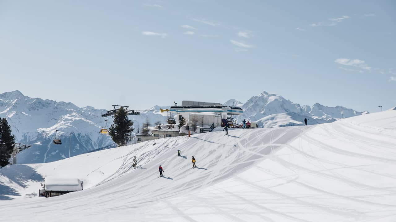 Ortler Sulden Solda skidsemester Italien Sydtyrolen