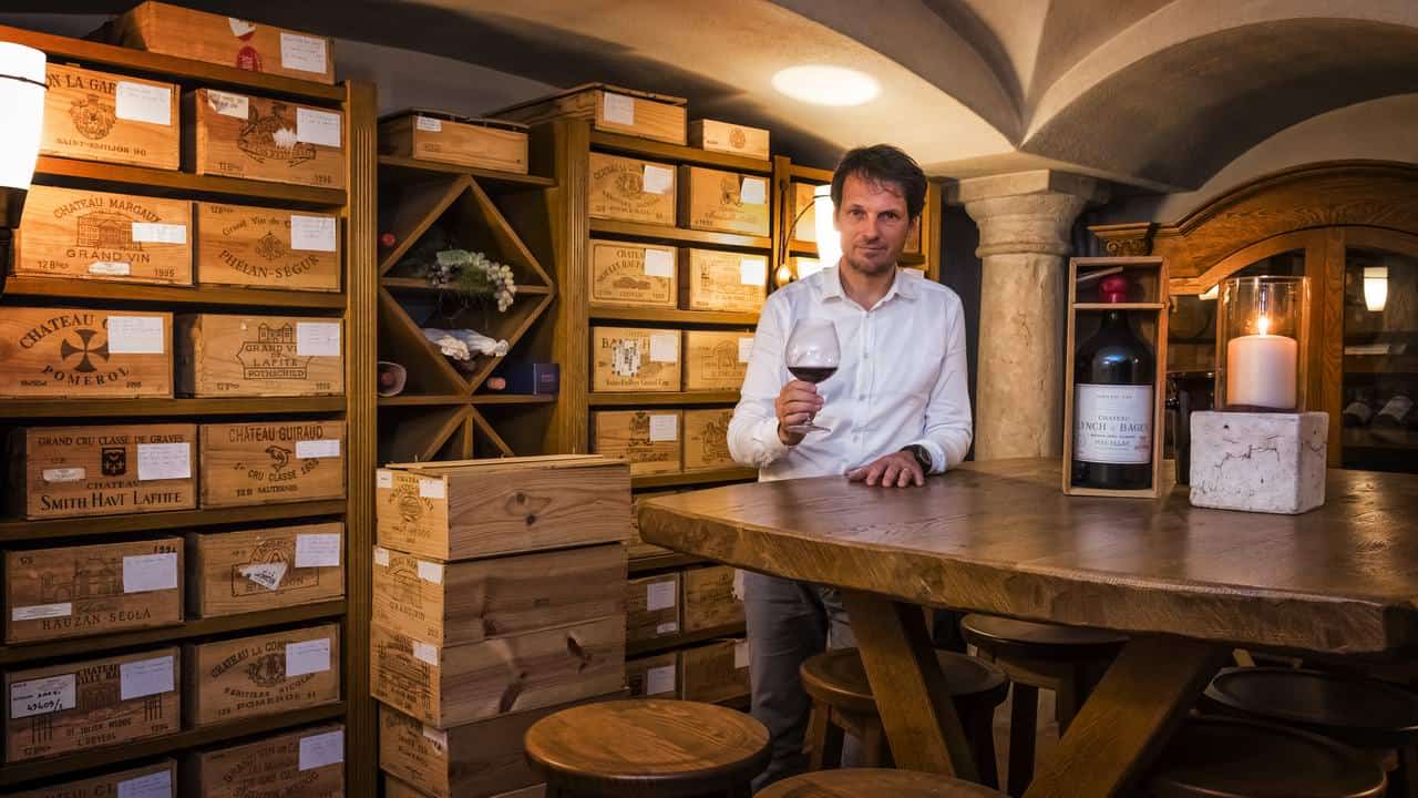 Hotel Genziana vinkällare