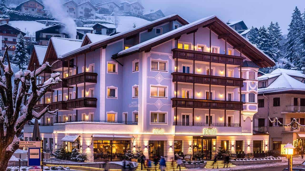 Skidsemester i Hotel Genziana Val Gardena/Gröden