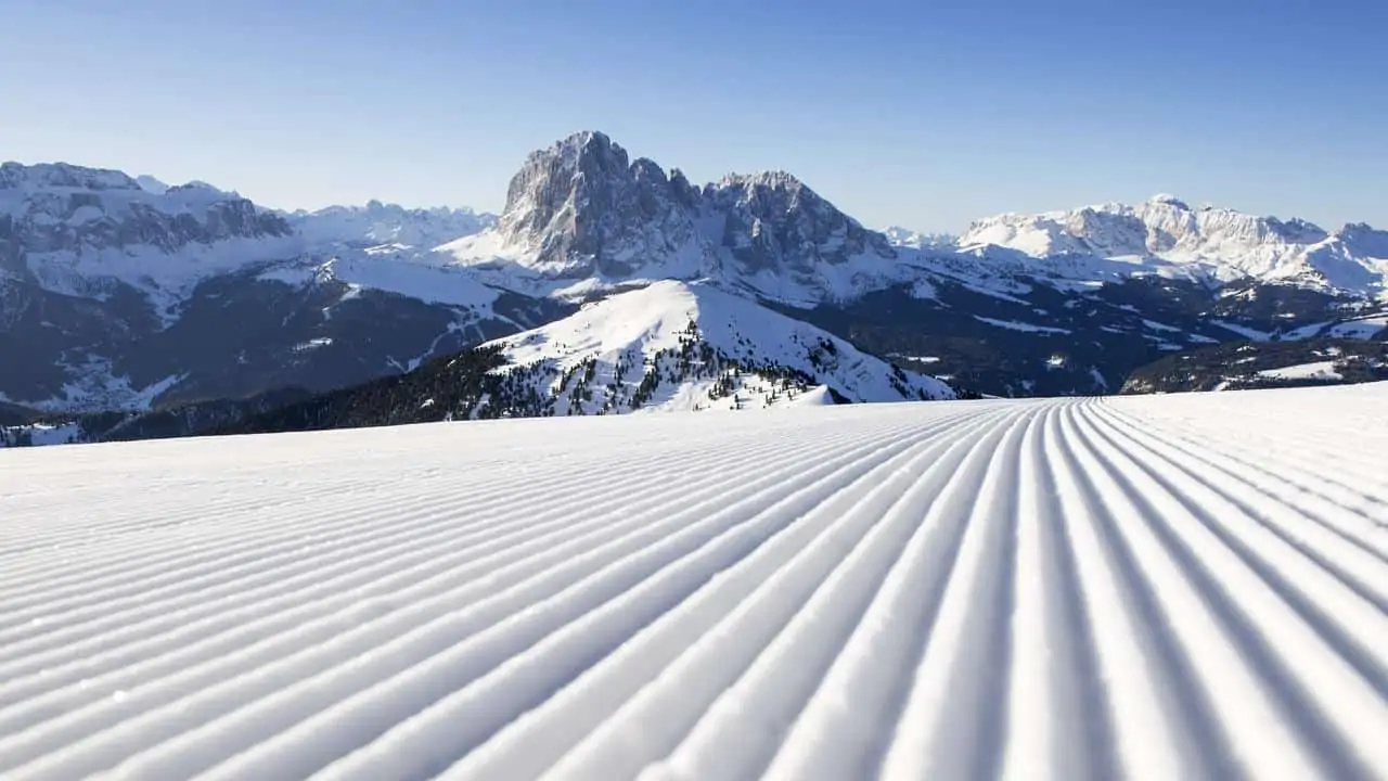 Först i backen Val Gardena