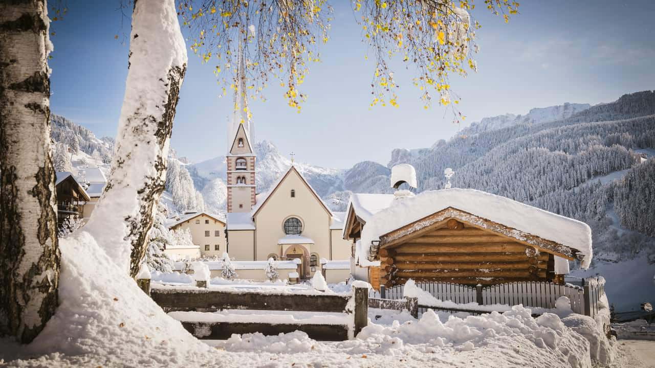 Kyrka St Christina Gröden