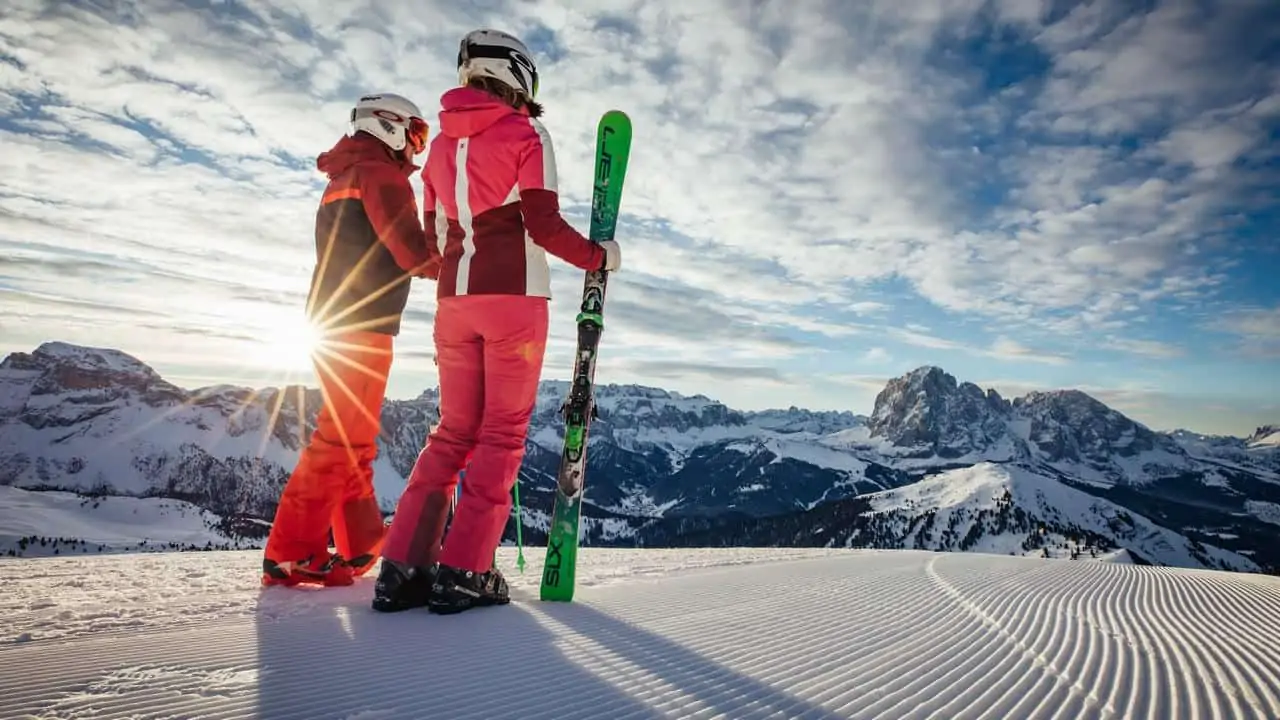 Skidsemester i Val Gardena/Gröden
