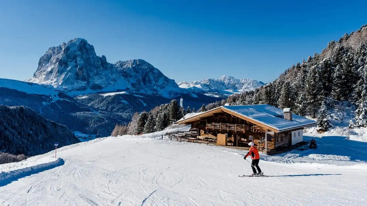 Skidsemester Val Gardena Col Raiser